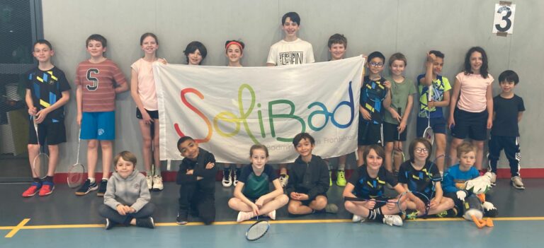 Solibad Days part 3 (jeunes) : 6 avril 2024 – promobad et plateau minibad