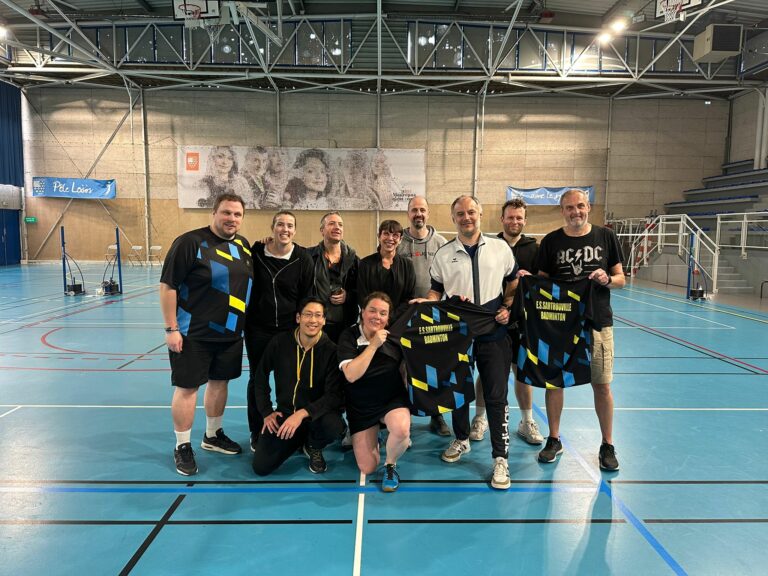 L’ESS Badminton 3ème de R2 vétéran